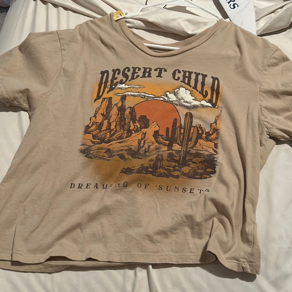 desert child crops top